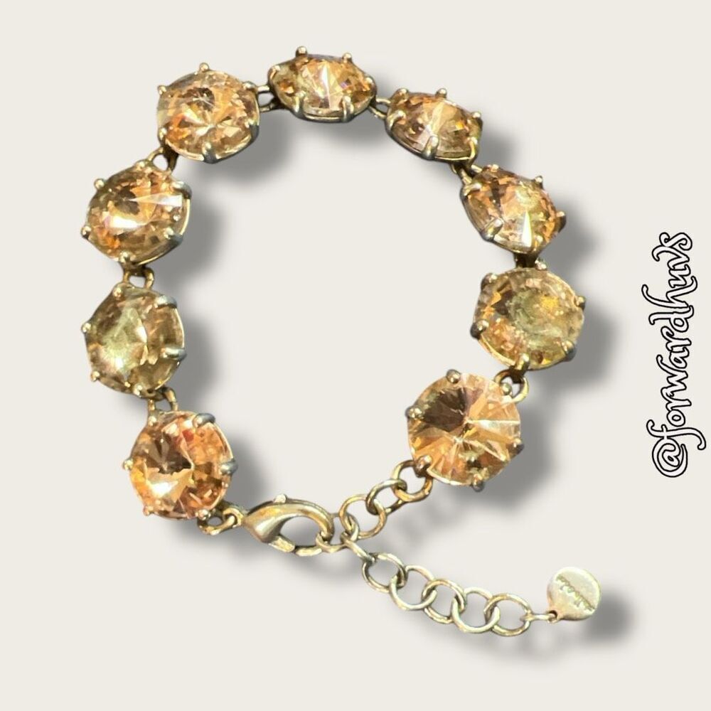 Stella & Dot Bracelet | Darker Spots on Some Rhinestones